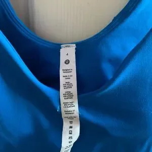 lululemon - lululemonルルレモンAlign Tank Iron Blue 4休日割引 Lululemon Align Tank Top - Iron Blue - lulu fanatics